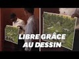 Victime d’une erreur judiciaire, il a été sauvé grâce à ses dessins