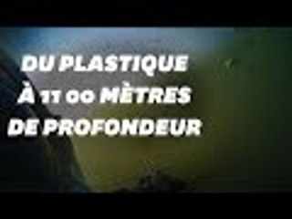 Il bat le record du monde de plongée sous-marine et trouve... du plastique