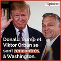 En pleine campagne pour les européennes, Donald Trump reçoit (et encense) Viktor Orbán