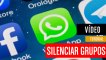 Cómo silenciar grupos en WhatsApp