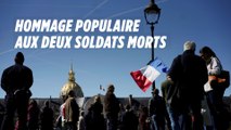 Hommage aux soldats morts : « Je ne les connaissais pas, mais je suis très affectée »