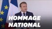 Macron rend un hommage national aux soldats tués