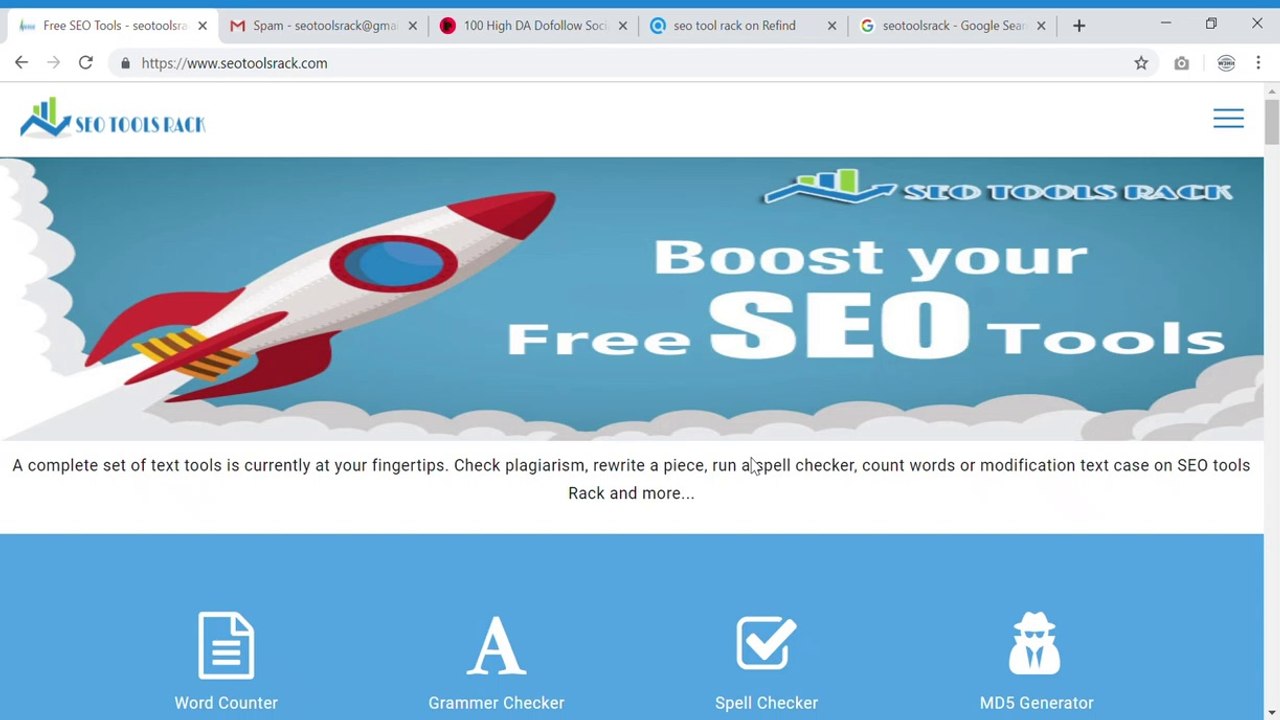 Free SEO Tools - seotoolsrack.com