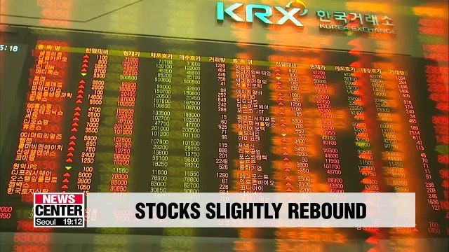 Seoul stocks slightly rebound on risk taking