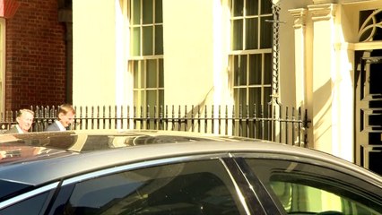 Senior government ministers arrive at Downing Street