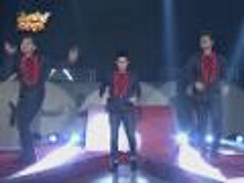 It's Showtime hosts with the I Am Pogay Grand Finalists