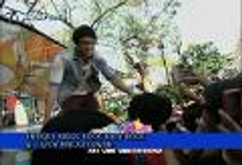 Behind-the-scenes with Birthday Boy Quen