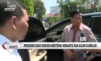 Presiden Joko Widodo Gelar Pertemuan Tertutup Bersama Wiranto dan Agum Gumelar