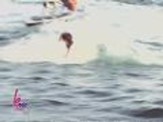 K Brosas at Ejay sinubukan mag-Flyboard sa KrisTV in Zambales