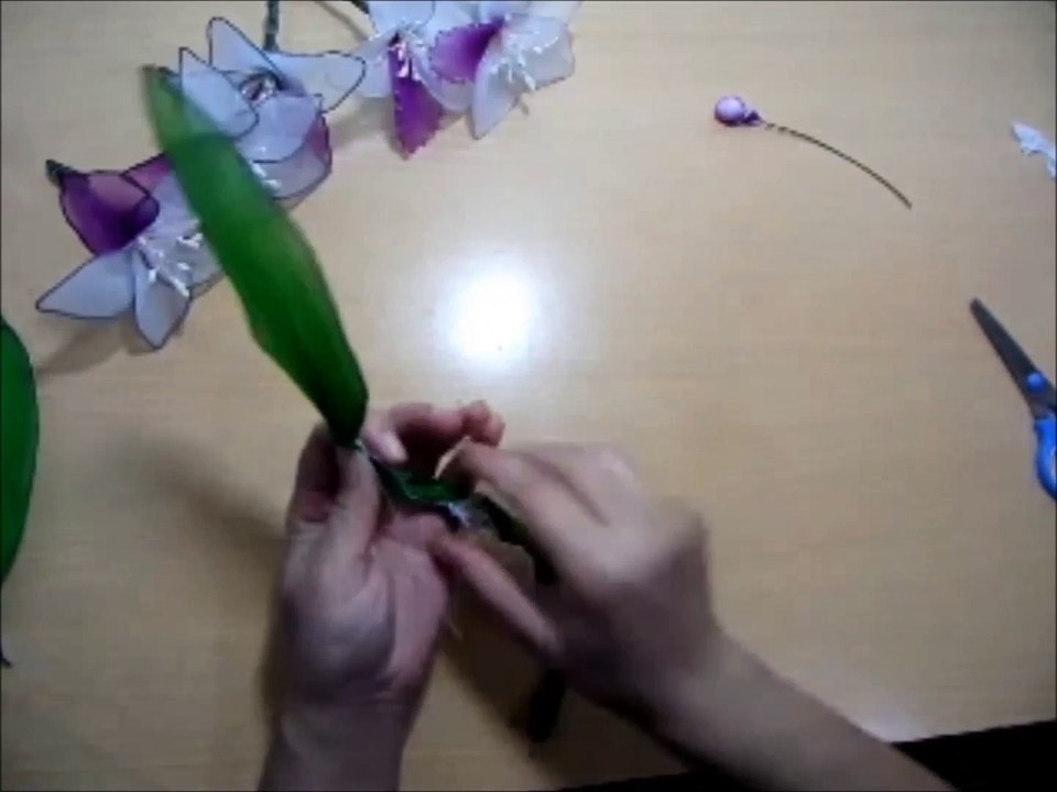 How to make stoking flower ? / diy / Çoraptan çiçek yapımı - Dailymotion  Video