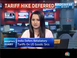 India defers retaliatory tariffs on US goods by one month