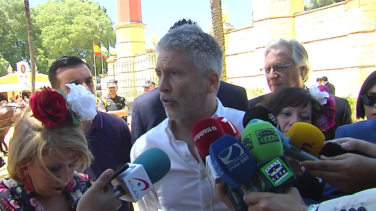 Marlaska sobre medidas de seguridad en embajadas