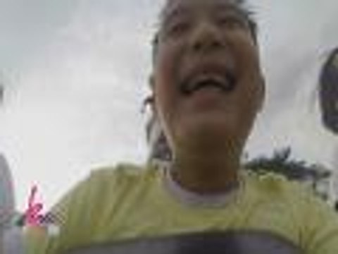 Kris, Bimby at Darla sinubukan ang Disc-O-Magic ride