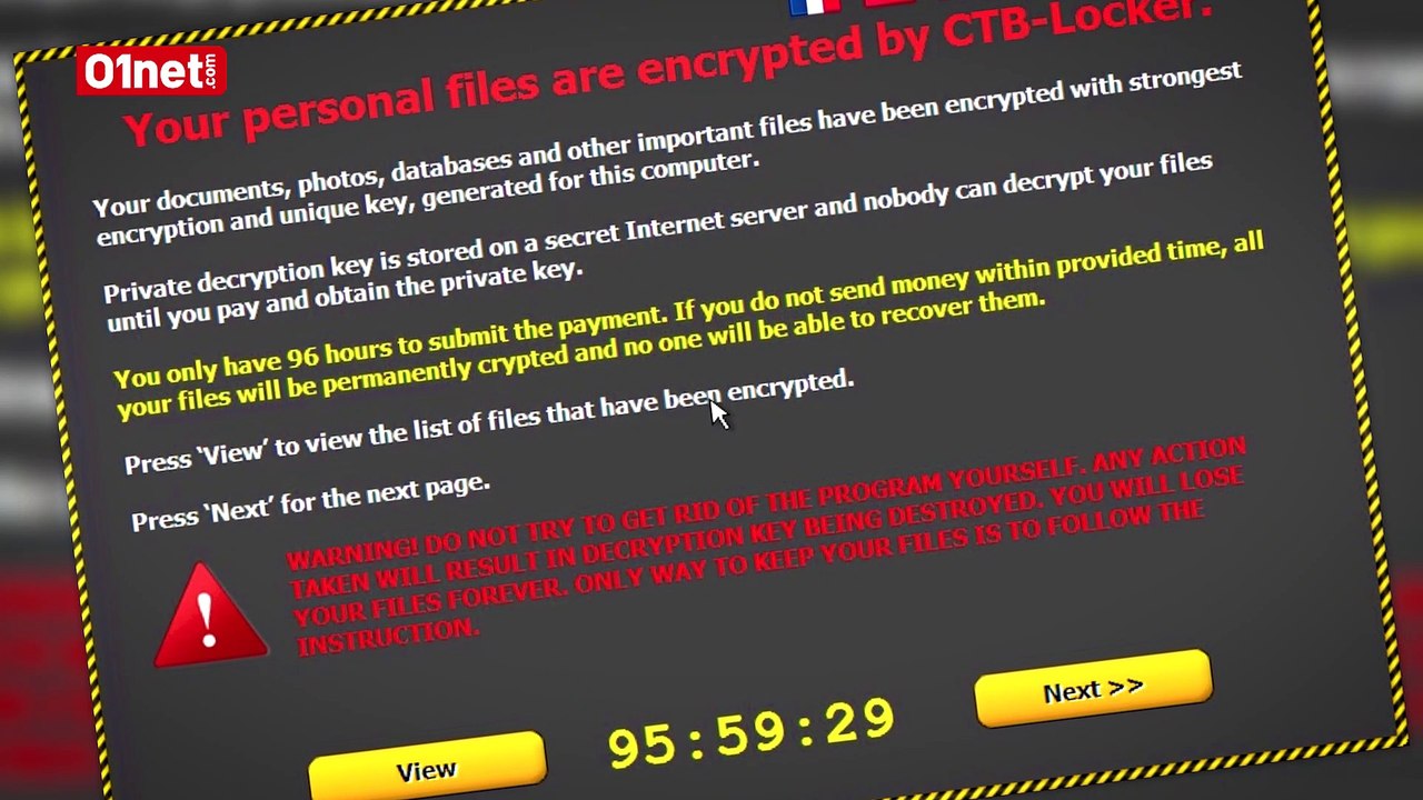 Un ransomware c'est quoi ?