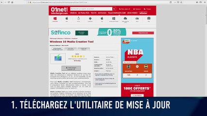 Comment mettre à niveau windows 7 vers windows 10 gratuitement ?