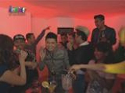 Vice Ganda nakiparty with Vhong and Jhong sa dressing room ng Its Showtime