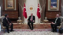 Cumhurbaşkanı Erdoğan, TBB Başkanı Feyzioğlu'nu Kabul Etti