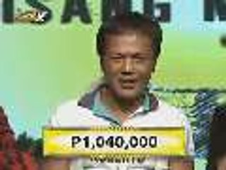 Video herunterladen: Congratulations sa unang milyonaryo ng Isang Tanong, Isang Milyon!