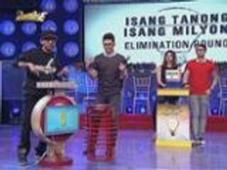 Loonie sumaple ng rap sa isang tanong isang milyon