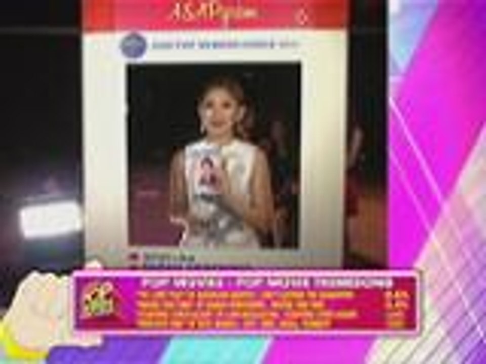 ASAP Pop Awards Pop Movie Theme Song: "Maybe This Time" by Sarah Geronimo