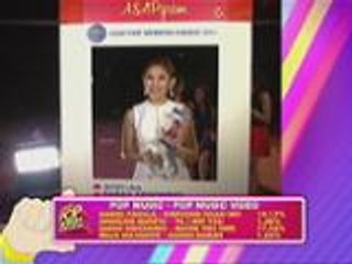 ASAP Pop Awards Pop Female Artist and Pop Music Video: Sarah Geronimo