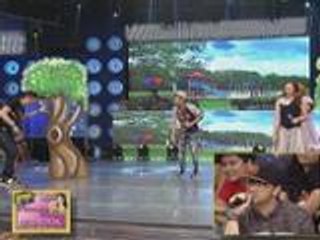 Teddy naki-sipa at jumping rope sa Sine Mo To