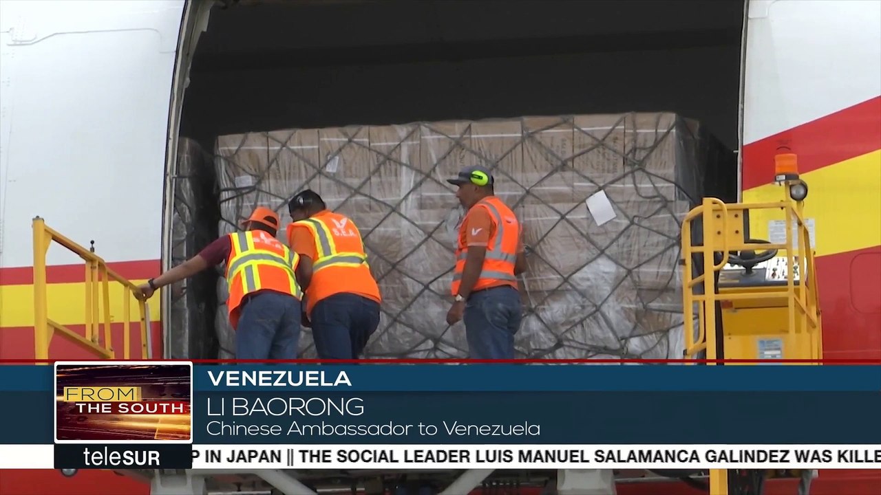 Venezuela Receives Medicines and Health Supplies from China