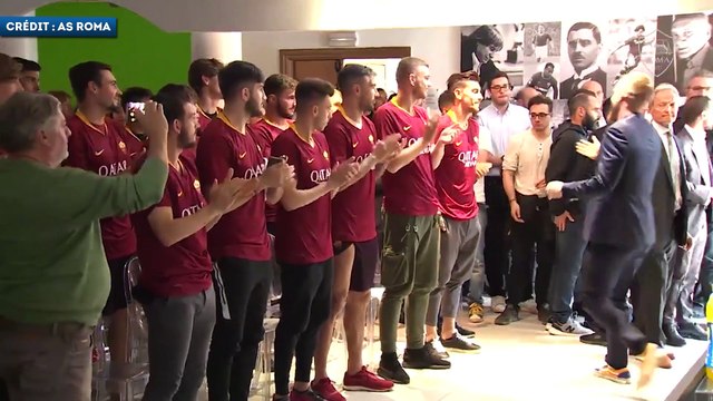 Les adieux émouvants de De Rossi à ses coéquipiers