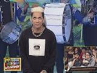 Jhong, Vice, Anne at Teddy nag-majorette