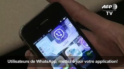 WhatsApp infectée par un logiciel d'espion
