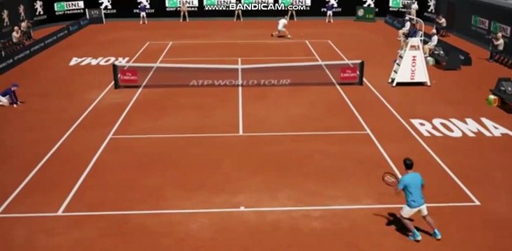 Goffin David vs Del Potro Juan Martin Highlights ATP 1000 Rome