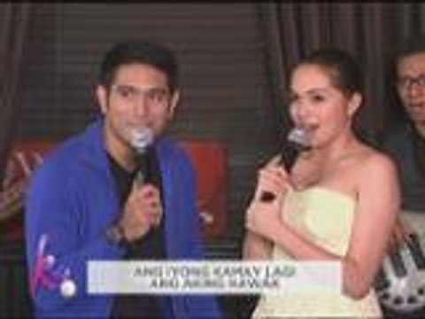 Gerald and Julia sing Bakit Ngayon Ka Lang