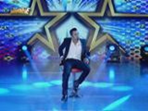 Kalokalike ni Jake Cuenca idinaan sa maangas na pag-arte ang performance sa Its Showtime