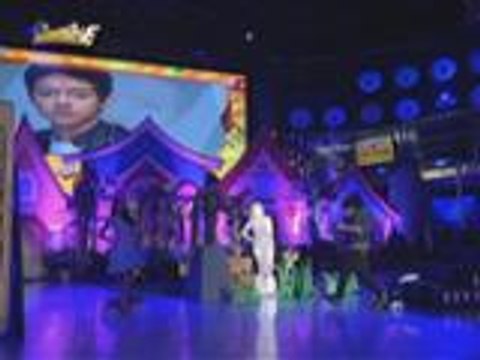 Mini Daniel pinakilig ang madlang people habang kinakausap si Kathryn sa Grand Finals