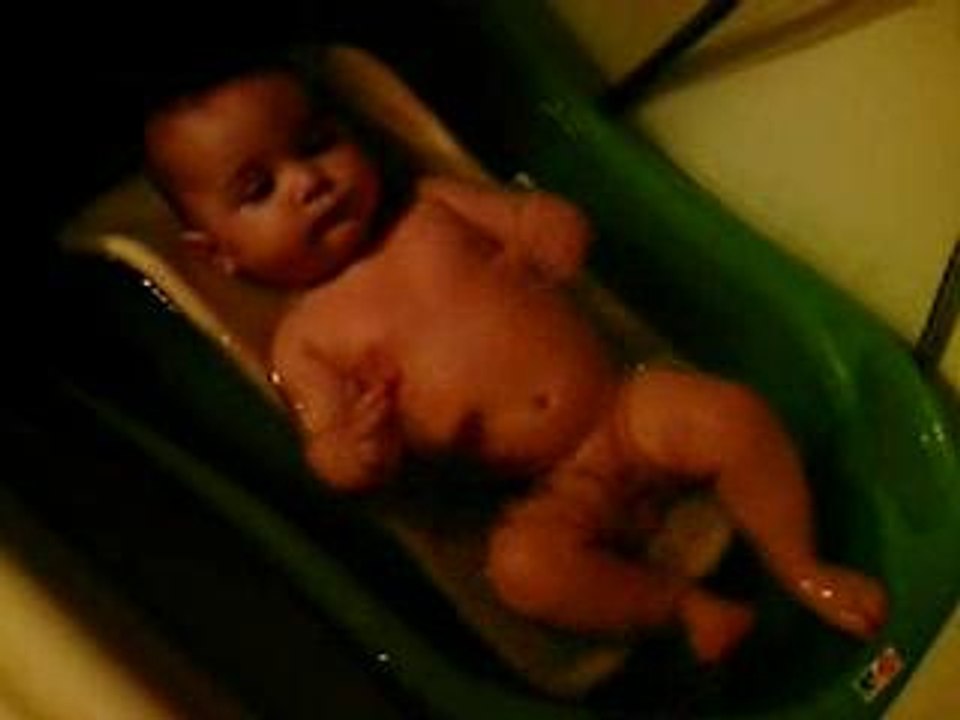 au moment du bain