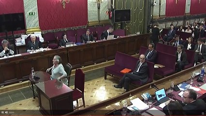 Declaració de Maria Luisa Carrillo al Tribunal Suprem espanyol