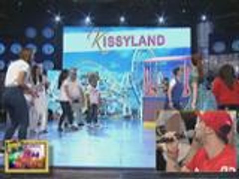 Vhong, Jhong, Jugs and Karylle nakipag-volleyball sa mga Ateneo Lady Eagles