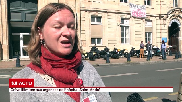 Grève illimitée aux urgences de l'hôpital Saint-André