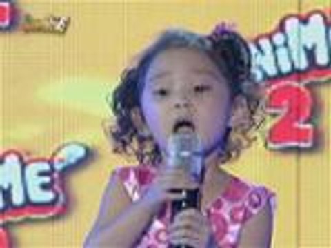 Mini Me ni Rhed tumudo sa acting sa weekly finals