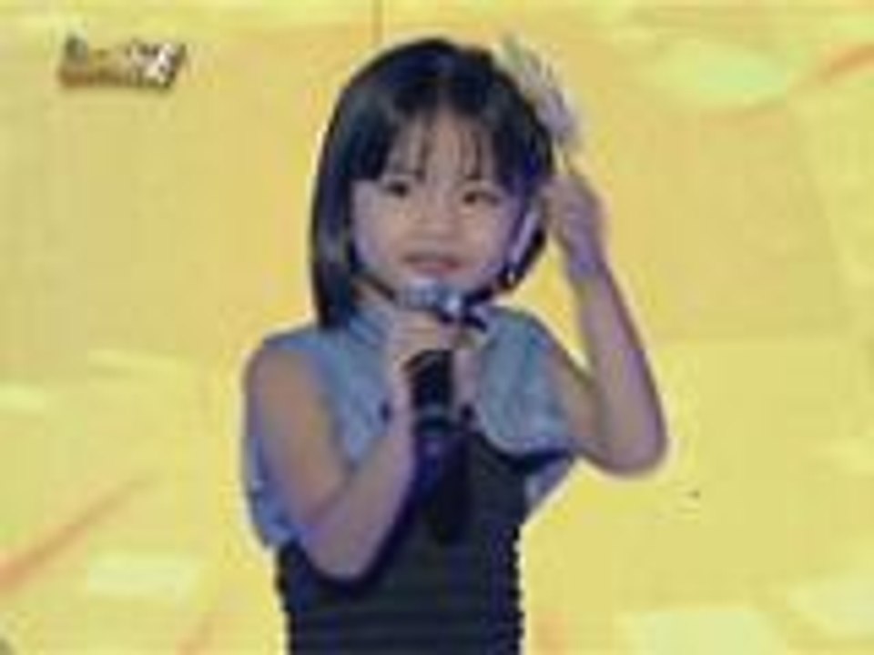 Mini Me ni Kim Chiu nagsample ng mga famous lines ng idol niya sa movie