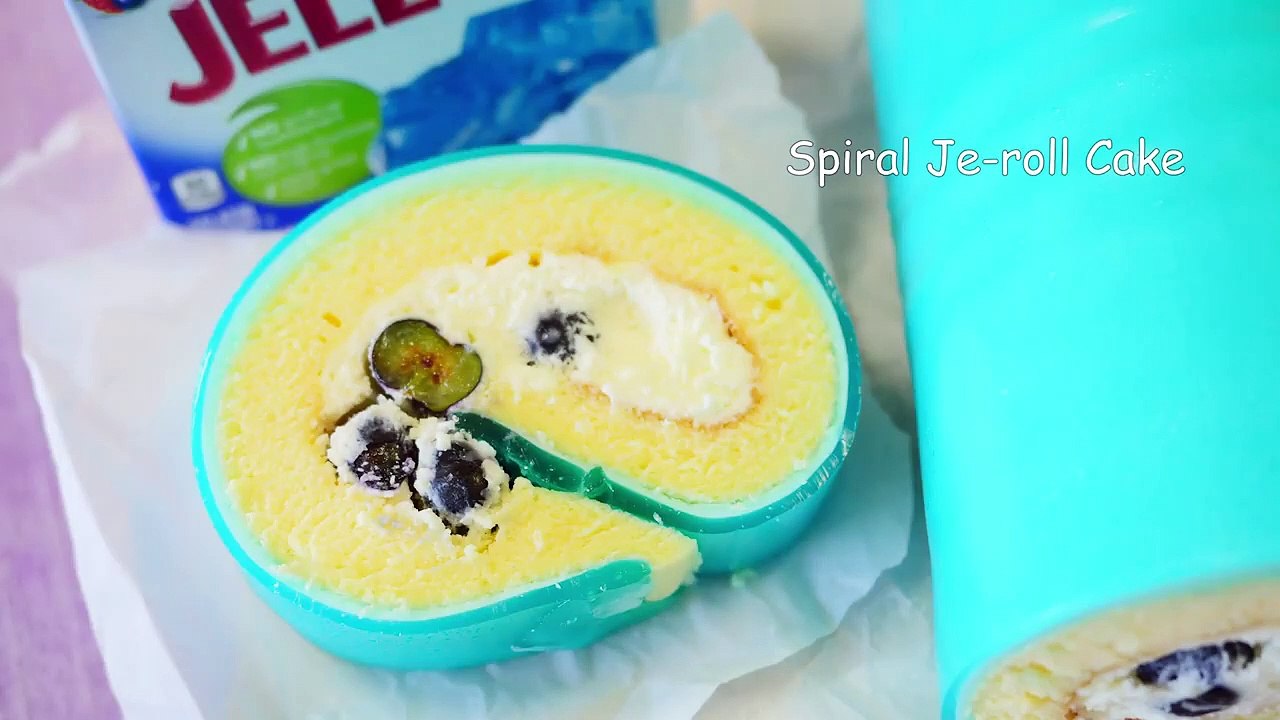 Spiral Je-roll Cake くるくるジェロールケーキ