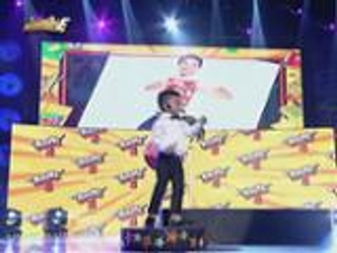 Mini Me ni Ryan Bang tinodo ang pagkanta ng I Lilly Lilly Like It sa Wildcard Round