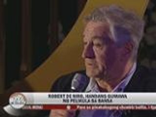 Hollywood actor Rober De Niro, nasa bansa para sa inilunsad na negosyo