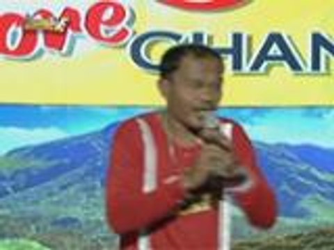 Kumikero ng Davao na si Idol Yoyoy humirit ng kantahan sa Funny One