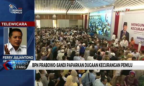 Dialog: Membahas Langkah BPN Prabowo-Sandi Paparkan Dugaan Kecurangan [1]