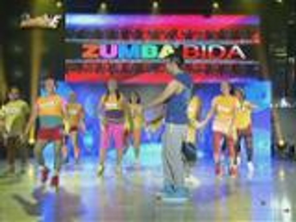 Joshua Zamora naki-Zumba kasama ang madlang people sa Zumba Bida
