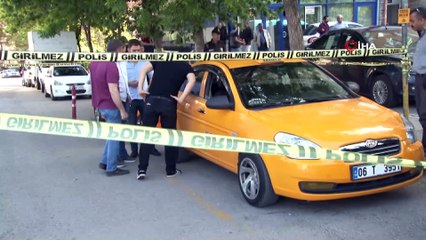 Taksiciler arasında silahlı kavga: 1 yaralı