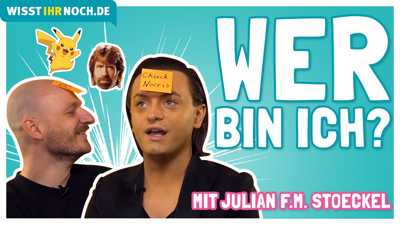 “wer bin ich?” mit julian f. m. stoeckel - pikachu vs chuck norris