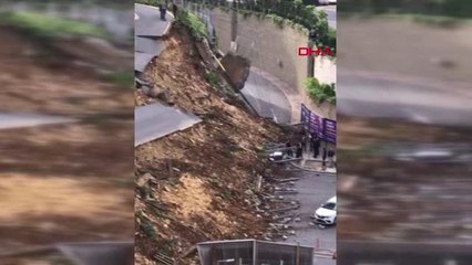 Başakşehir'de İstinat Duvarı Çöktü - 7