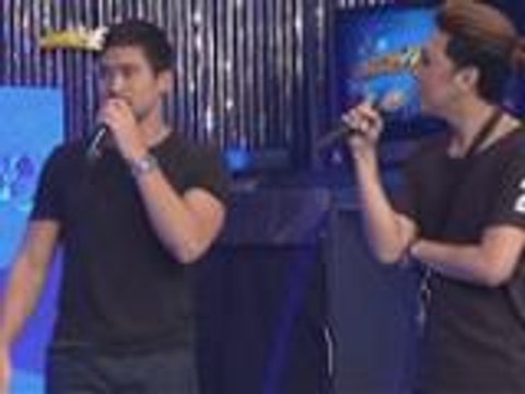 Nakakakilig na reunion nina Sam Milby at Anne Curtis sa It's Showtime